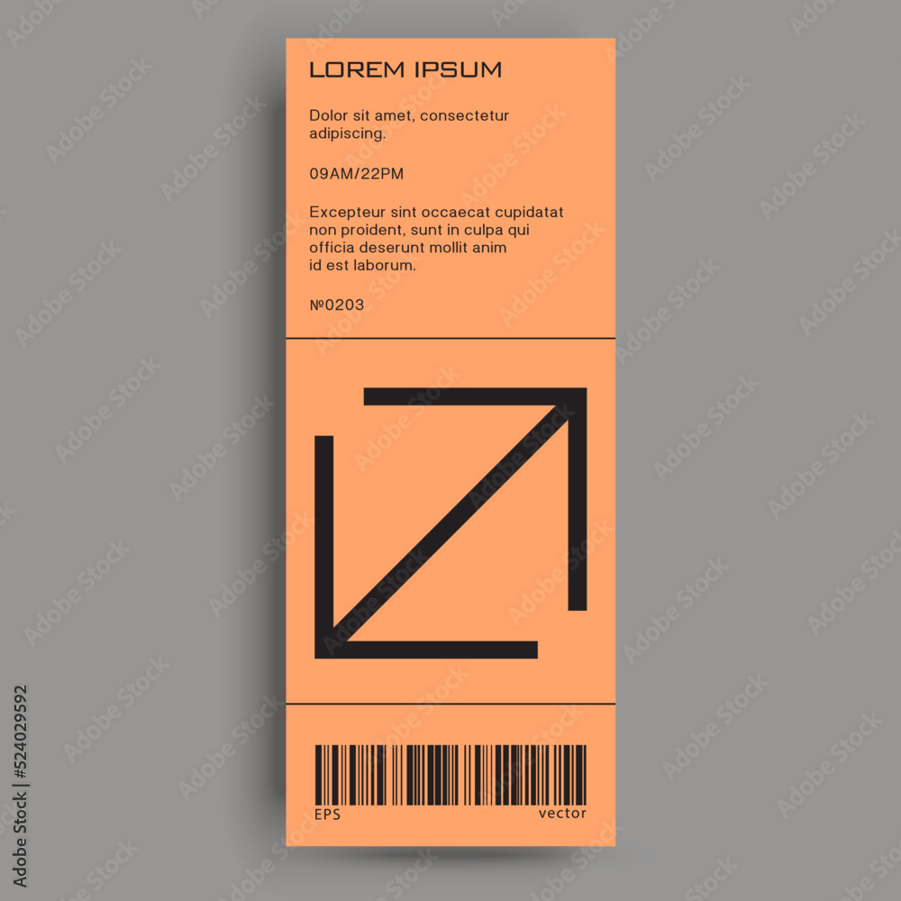 Poster brutalist poster design template layout with bold typography and brutal vector pattern with abstract