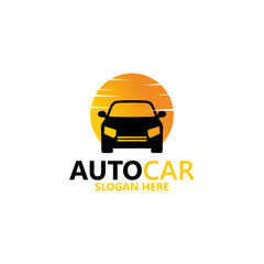 auto car logo vector design template