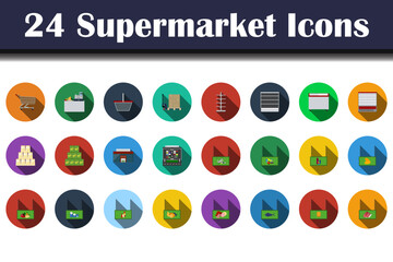 Supermarket Icon Set