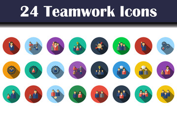 Teamwork Icon Set