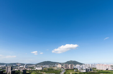 Obraz premium Background of apartments in the city