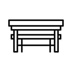 Desk icon design