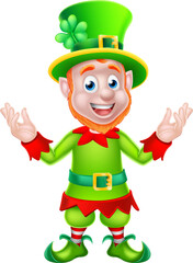Cartoon Leprechaun Graphic