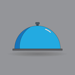 Obraz premium restaurant icon on button