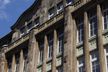 Fototapeta na wymiar Architecture in the city of Hamburg, Germany