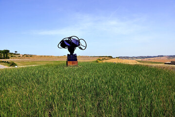 theater of silence, an open-air concert venue built by exploiting the natural conformation of a...