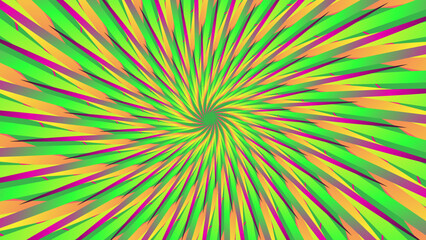 Abstract modern colorful Sunburst background. It used for Web, Mobile Applications, Desktop background, Wallpaper, presentation, PowerPoint.