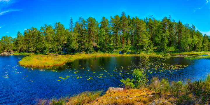Wanderparadies Haldenkanalen - Honningen bei Schweden
