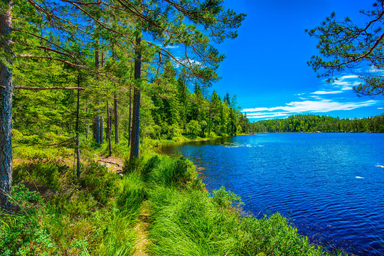 Wanderparadies Haldenkanalen - Honningen bei Schweden