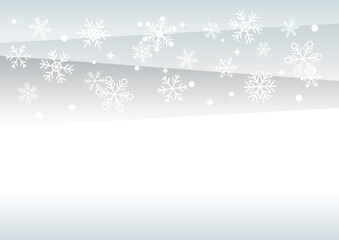 雪の結晶の背景素材