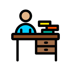 Office Desk Icon