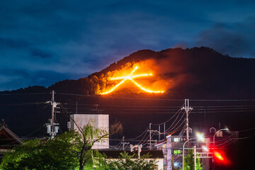 京都　五山送り火2022