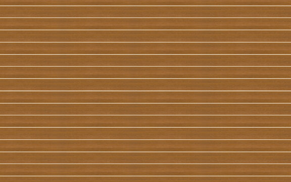 Teak decking with holy inlay seamless high resolution