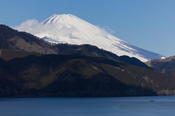 元箱根から富士山