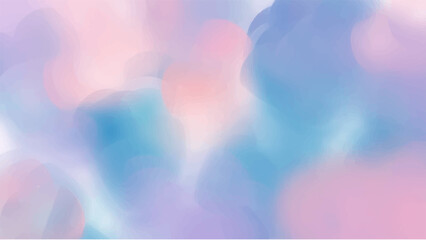 Blue watercolor background for your design, watercolor background concept, vector.