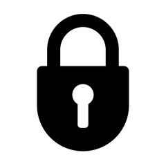 pad lock icon vector illustration for apps and websites © Wasantha