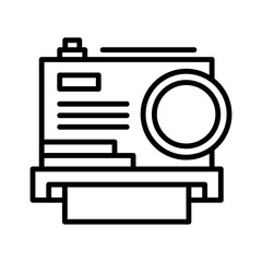 Instant Camera icon design