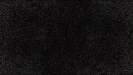 Fototapeta premium Grunge rough black distressed noise grain texture. Black granite slabs background. Snow on black background. Black background with white glitter. Rough dark wall, grunge texture. 