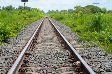 railway in the countryside