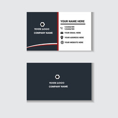 Fototapeta na wymiar Modern Business card template design
