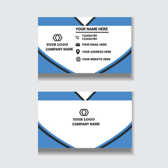 Obraz premium modern Business card template design