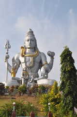 Fototapeta premium Shiva statue at Murdeshwar, India