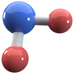 3d molecule illustration, for UI, poster, banner, social media post. 3D rendering