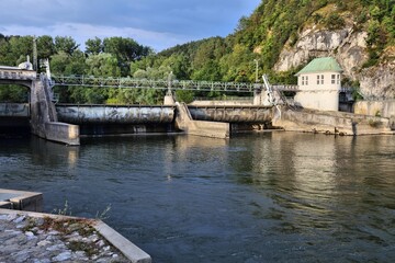 River Mur power plant, Austria
