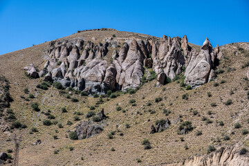 mountain landscape on a summer sunny day in the mountains of Armenia