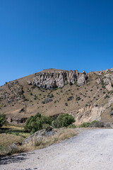 mountain landscape on a summer sunny day in the mountains of Armenia