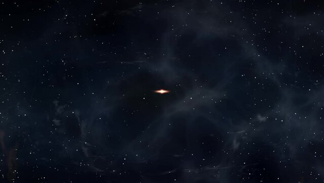 Big Bang in Space, The Birth of the Universe Galaxy 3D Rendering Animation 4K