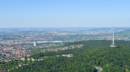 View of Stuttgart city, Germany