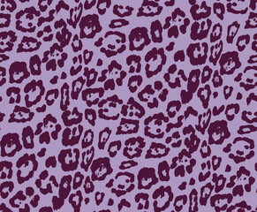 Abstract Dirty Leopard Jaguar Animal Skin Spots Seamless Pattern Monochrome Style Bright Trendy Fashion Colors Modern Design Perfect for Allover Fabric Print