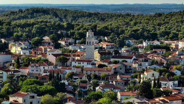 Town of Premantura, summer in sunny Istria, Croatia