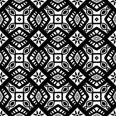 black and white seamless pattern