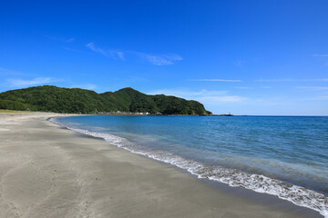 高知県四万十町　興津海岸　小室の浜