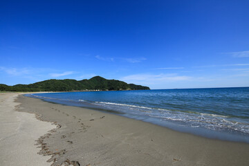 高知県四万十町　興津海岸　小室の浜