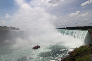 Niagara Falls viewed from the Canadian side, Ontario