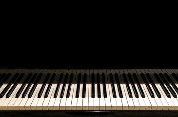 ピアノの鍵盤楽器背景素材テクスチャ