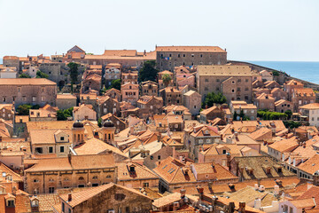 View of Dubrovnik and the Adriatic Sea from the fortress wall

View of Dubrovnik and the Adriatic Sea from the fortress wall
