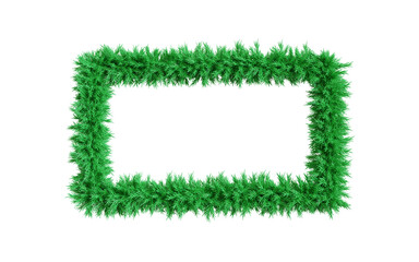 frame Christmas for illustration isolated on a transparent background