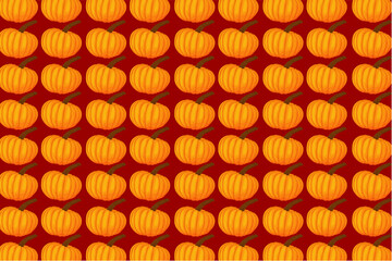 Fototapeta premium pumpkin pattern design for halloween