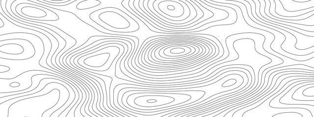 Fototapeta na wymiar Abstract background with Black and white abstract background . Abstract topographic contours map background .Topographic background and texture, monochrome image. Topographic background and texture .