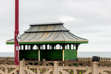 beach hut on the beach