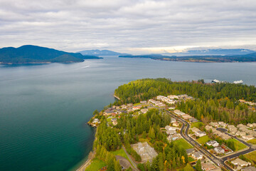 The Beautiful town of Anacortes in the State of Washington
