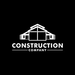 Home Construction Building Logo Vector Design