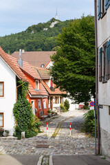Fototapeta na wymiar Altstadt in Albstadt-Ebingen im Zollernalbkreis