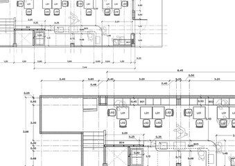 Write a blueprint architecture for building.