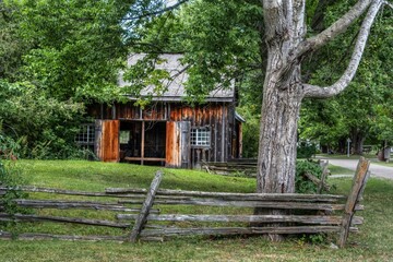 old carpenter shop barn Lang Century village
Keene Ontario