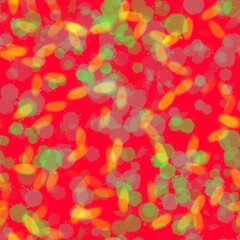 red and green background